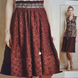 Anthropologie Maeve Midi Skirt - Size 2